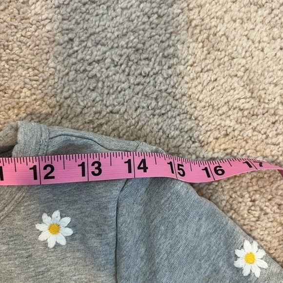 TALBOTS Women’s Gray‎ Flower Top Size XS - Picture 4 of 7